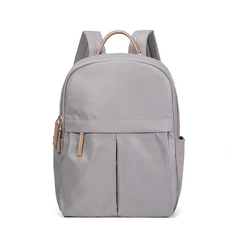 15 Inch Laptop Backpack - Multi-functional Oxford Travel Bag, Large Capacity Vertical Square Computer Bag with Top Handle