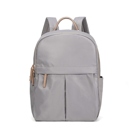 15 Inch Laptop Backpack - Multi-functional Oxford Travel Bag, Large Capacity Vertical Square Computer Bag with Top Handle