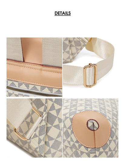 Waterproof PVC Backpack - Large Capacity Foldable Travel Bag, Durable Vertical Square Backpack with Top Handle