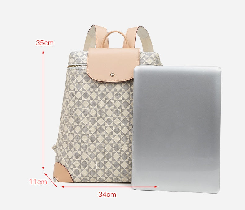 Waterproof PVC Backpack - Large Capacity Foldable Travel Bag, Durable Vertical Square Backpack with Top Handle