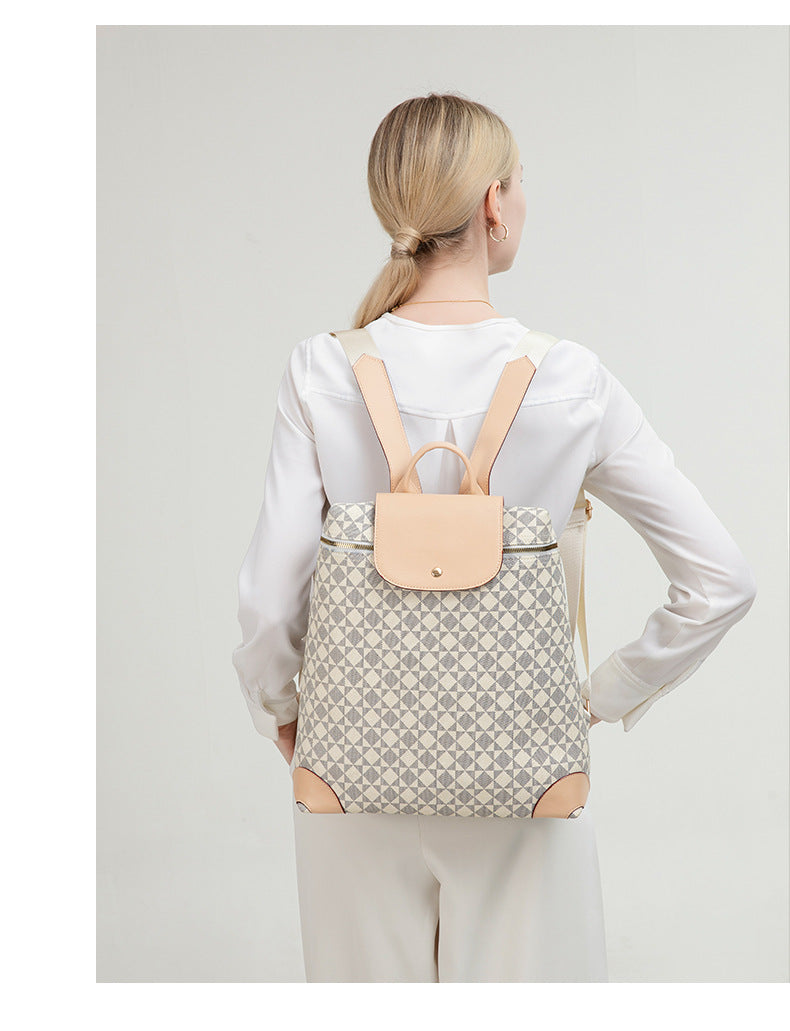 Waterproof PVC Backpack - Large Capacity Foldable Travel Bag, Durable Vertical Square Backpack with Top Handle