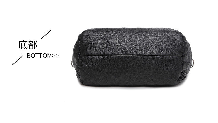 Horizontal Square Shoulder Bag - Soft PU Large Tote with Zipper Closure, Crossbody Purse with Top Handle