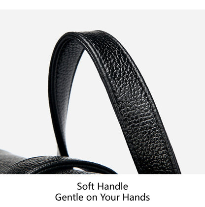 Women's Structured Anti-Theft Backpack, Drawstring Top with Buckle Flap Closure and Carry Handle