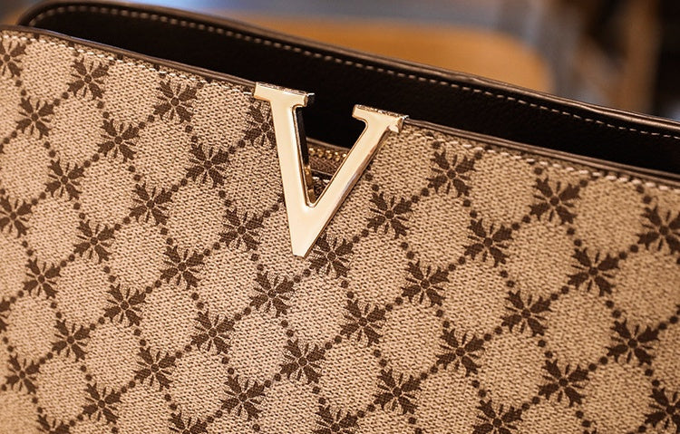 PU Shell Crossbody Bag - Vintage Style Chain Strap Shoulder Bag with Zipper Closure, Detachable Strap Hand Carry Purse