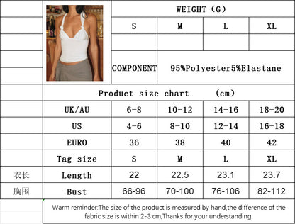 Knot Front Halter Camisole for Women, Sexy Sleeveless Crop Top Backless Summer Tank