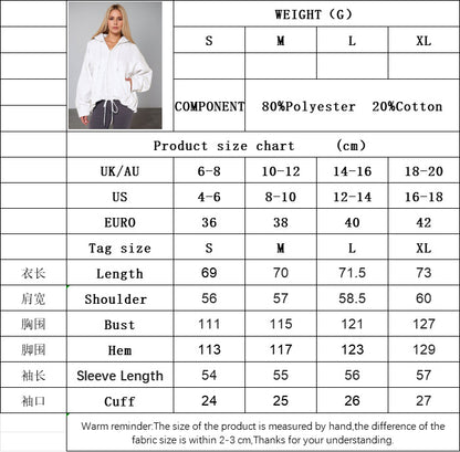 Women's Casual Hooded Zip-Up Knit Sweatshirt, Solid Color Loose Fit Pullover Jacket