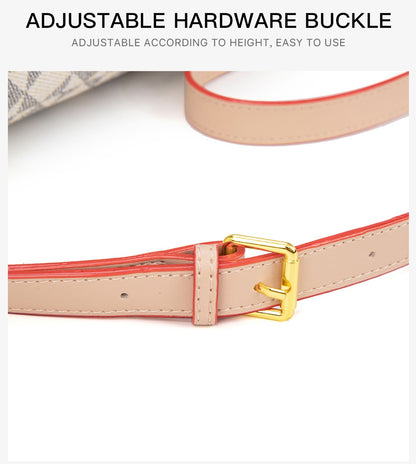 Vintage Boston Bag - PVC Pillow Style Shoulder Bag with Zipper, Retro Women's Purse with Top Handle